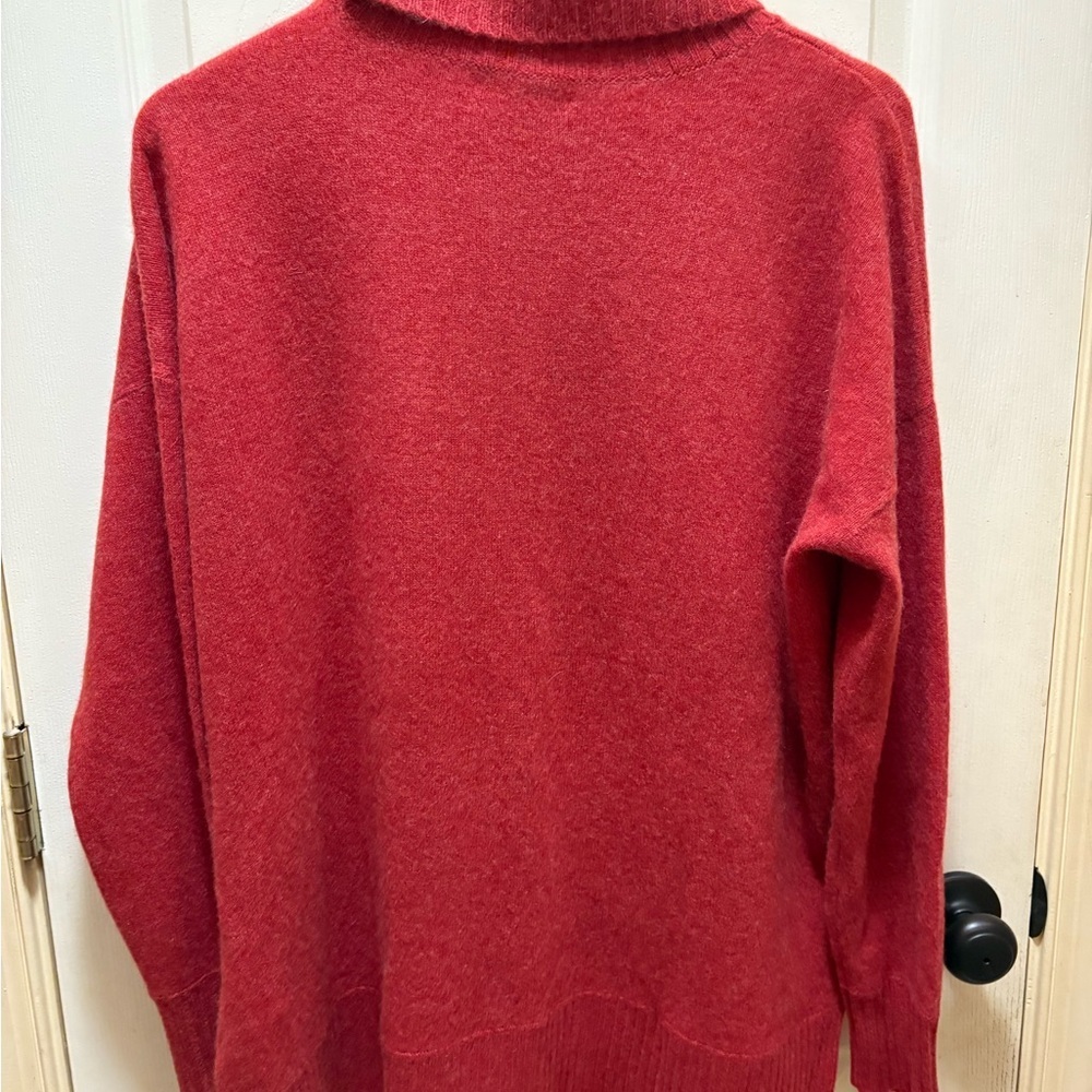SAKS FIFTH AVENUE 100% Cashmere Turtleneck Sweater – Women’s L - Picture 9 of 14